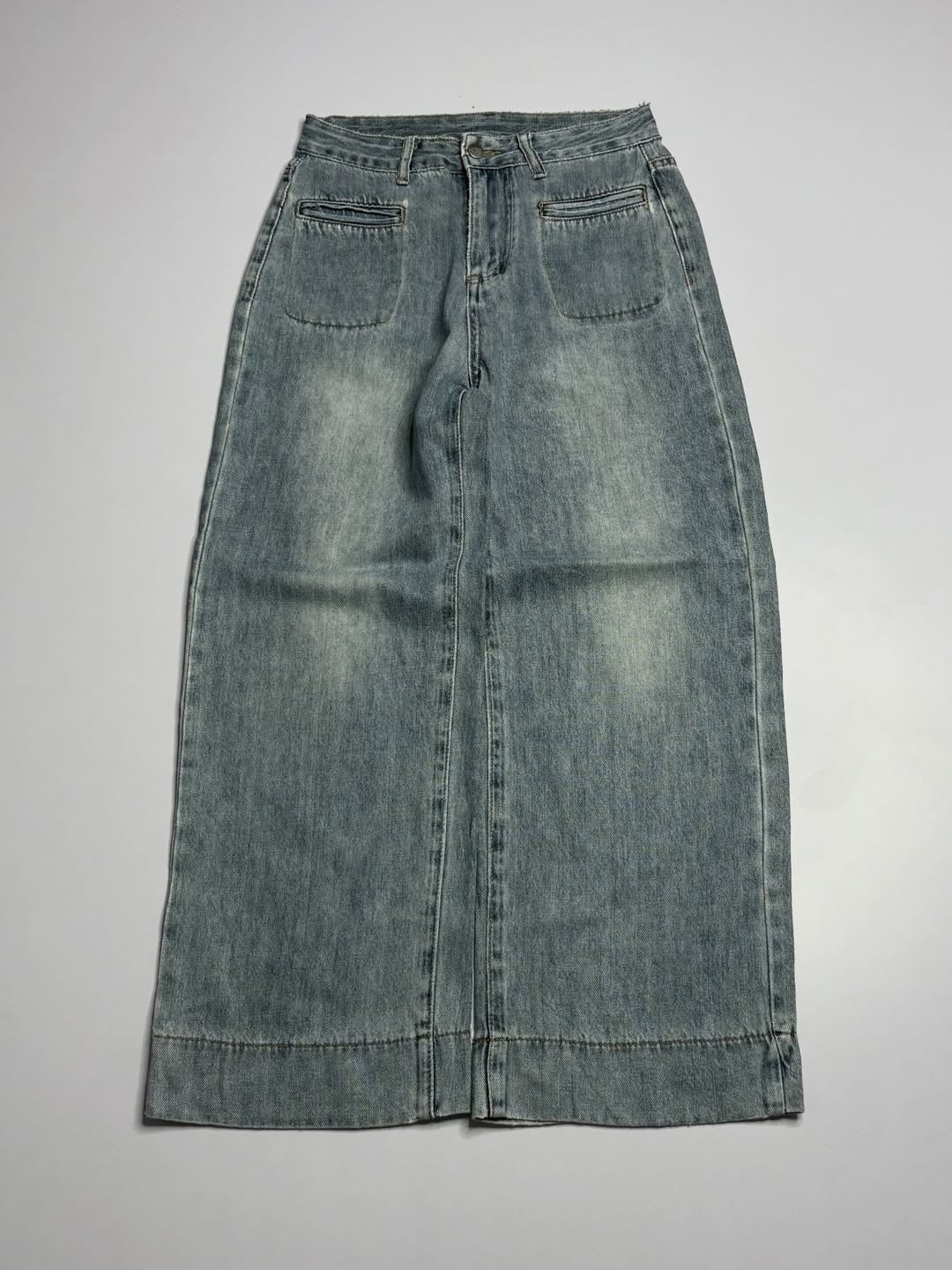 Thrifted denim