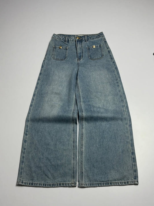 Thrifted denim