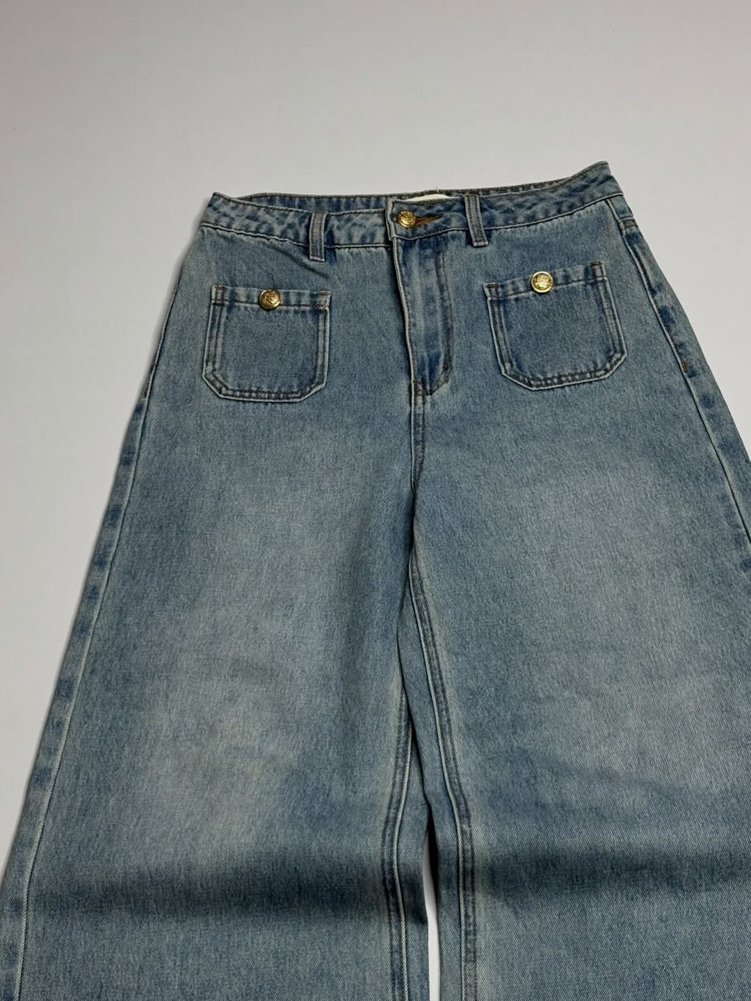 Thrifted denim
