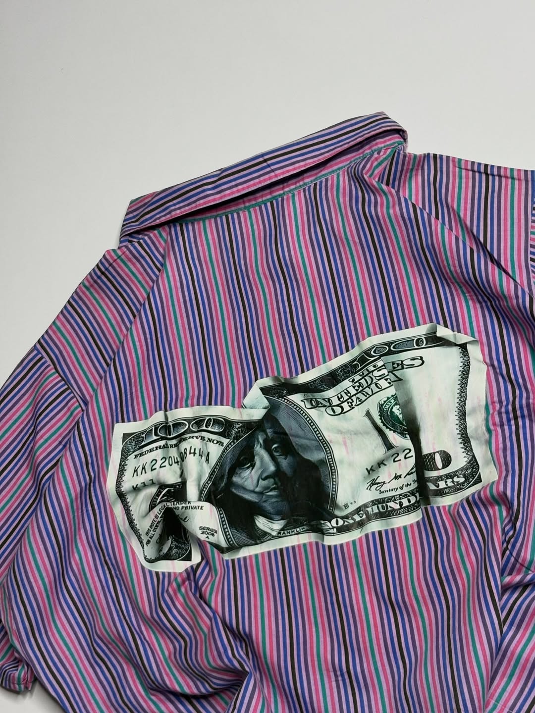 Printed boxy shirt