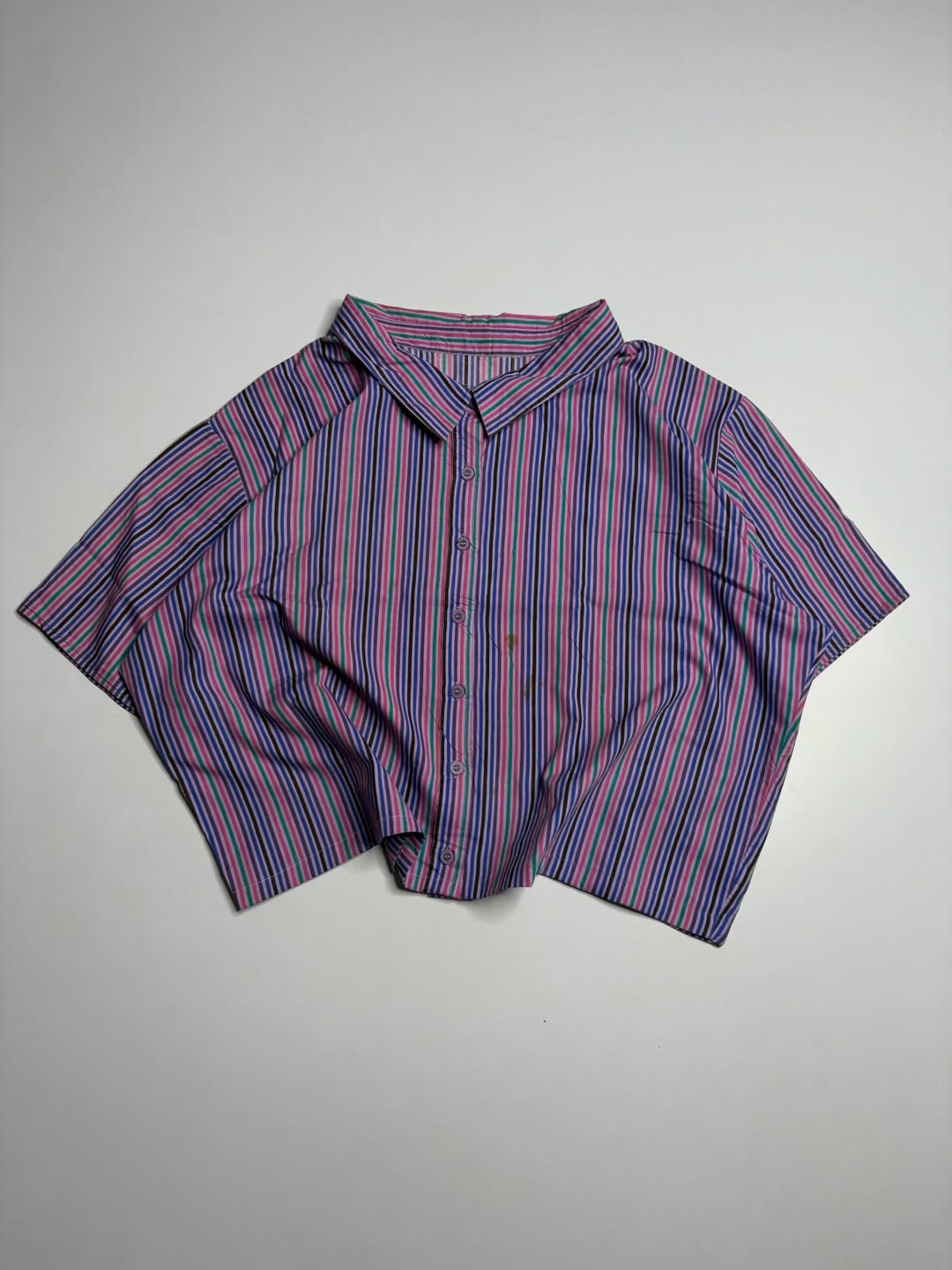 Printed boxy shirt