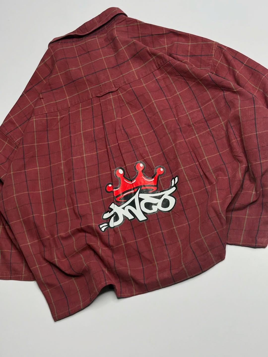 Printed boxy shirt