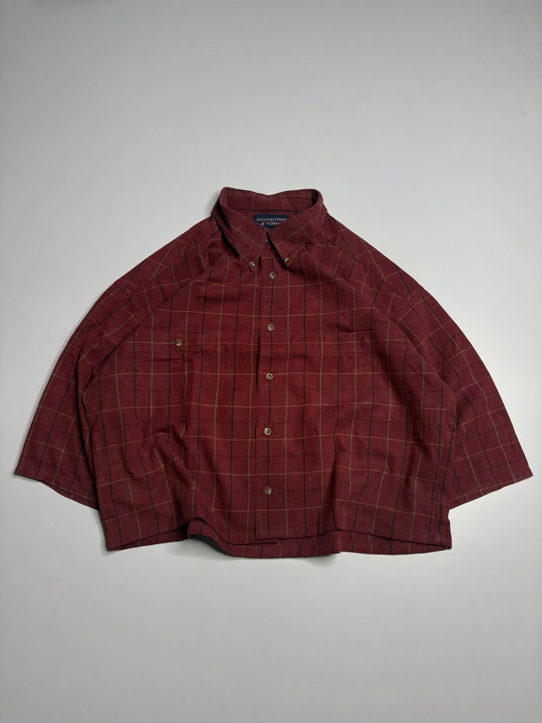 Printed boxy shirt