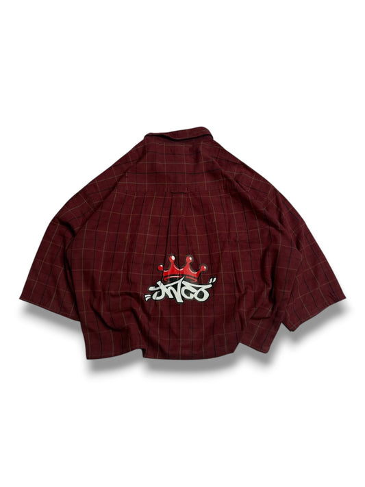 Printed boxy shirt