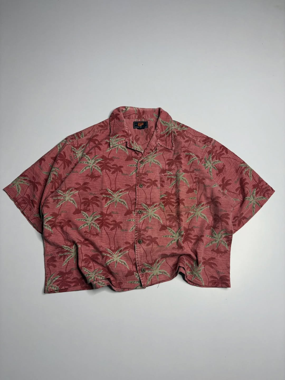 Printed boxy shirt