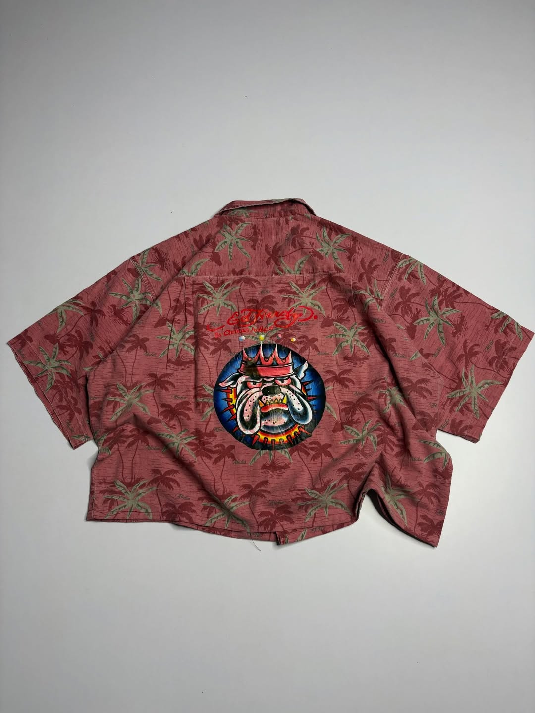 Printed boxy shirt