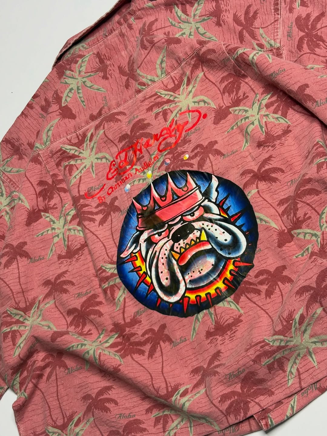 Printed boxy shirt